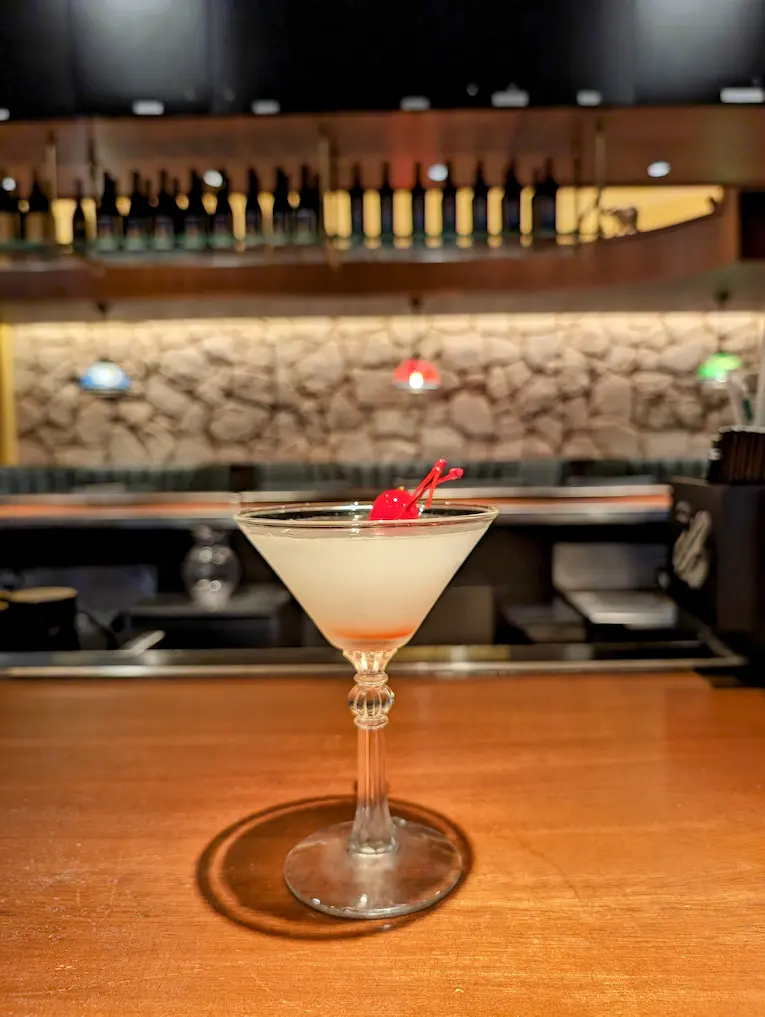 Cherry Martini – Elegant martini garnished with a cherry — smooth, crisp, and perfectly balanced | SPICE ROOM Denver