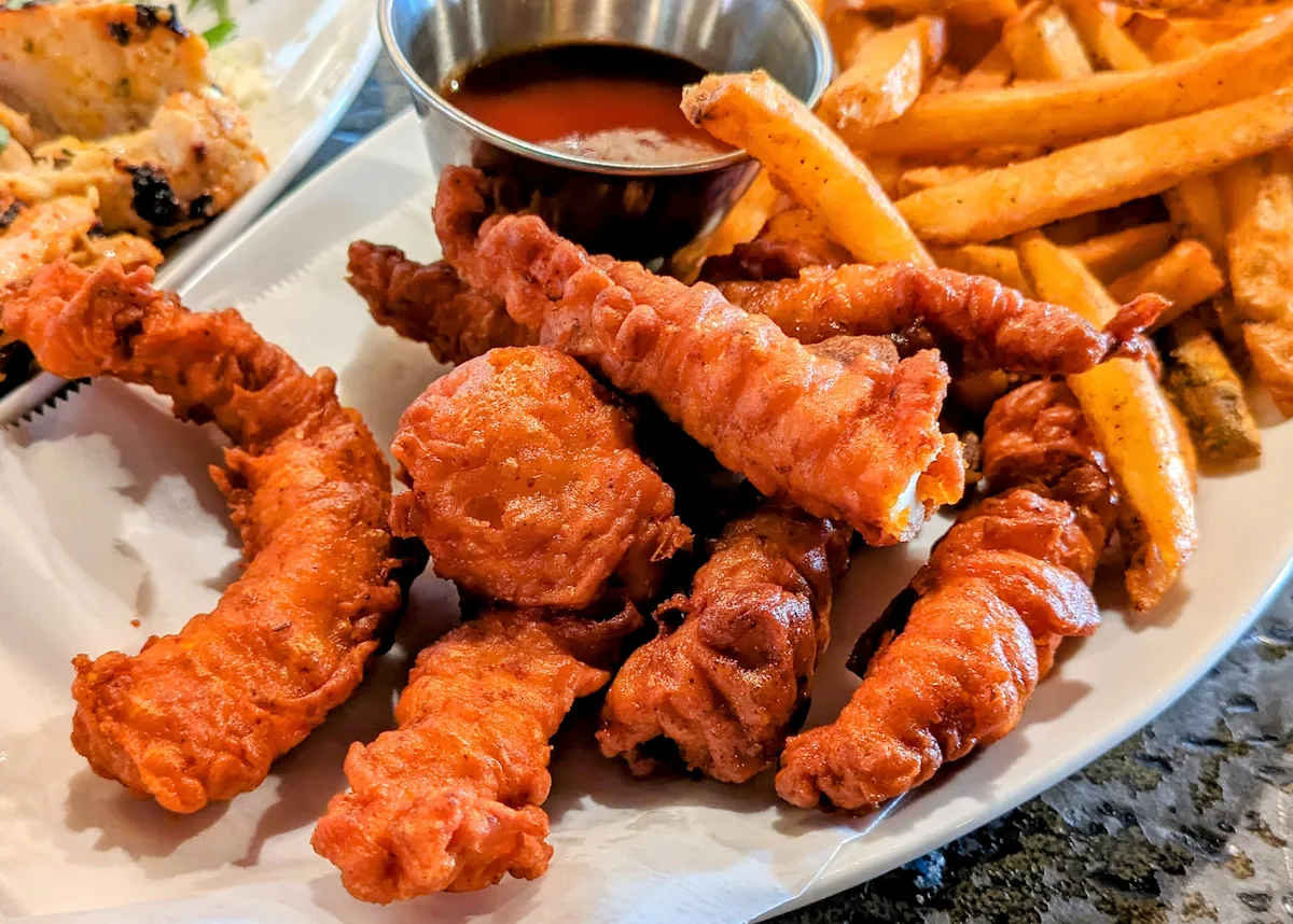 Chicken Tenders & Fries – Crispy golden chicken strips with seasoned fries — a crowd favourite | SPICE ROOM Denver