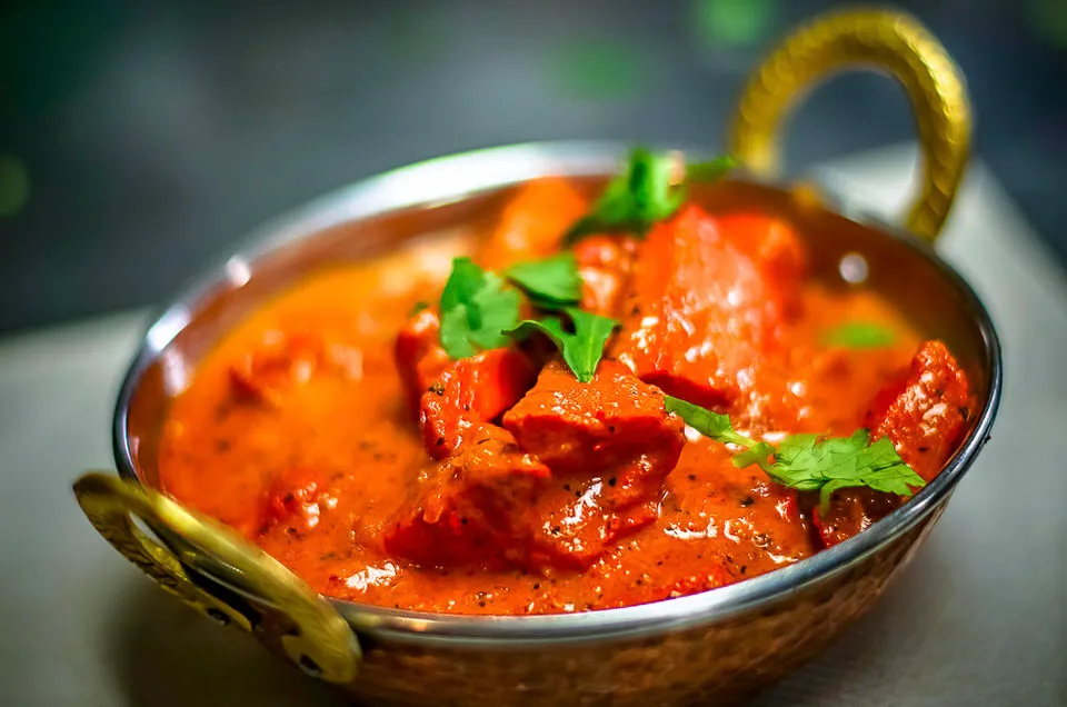 Tikka Masala – popular dish at SPICE ROOM Denver