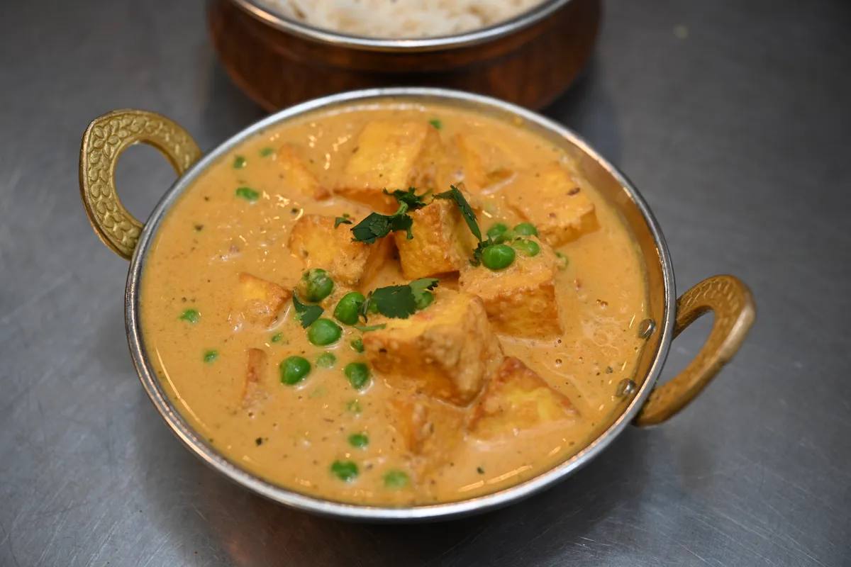 Mattar Paneer (Chef's Style) – Our chef's take on the classic — rich, indulgent, and deeply satisfying | SPICE ROOM Denver