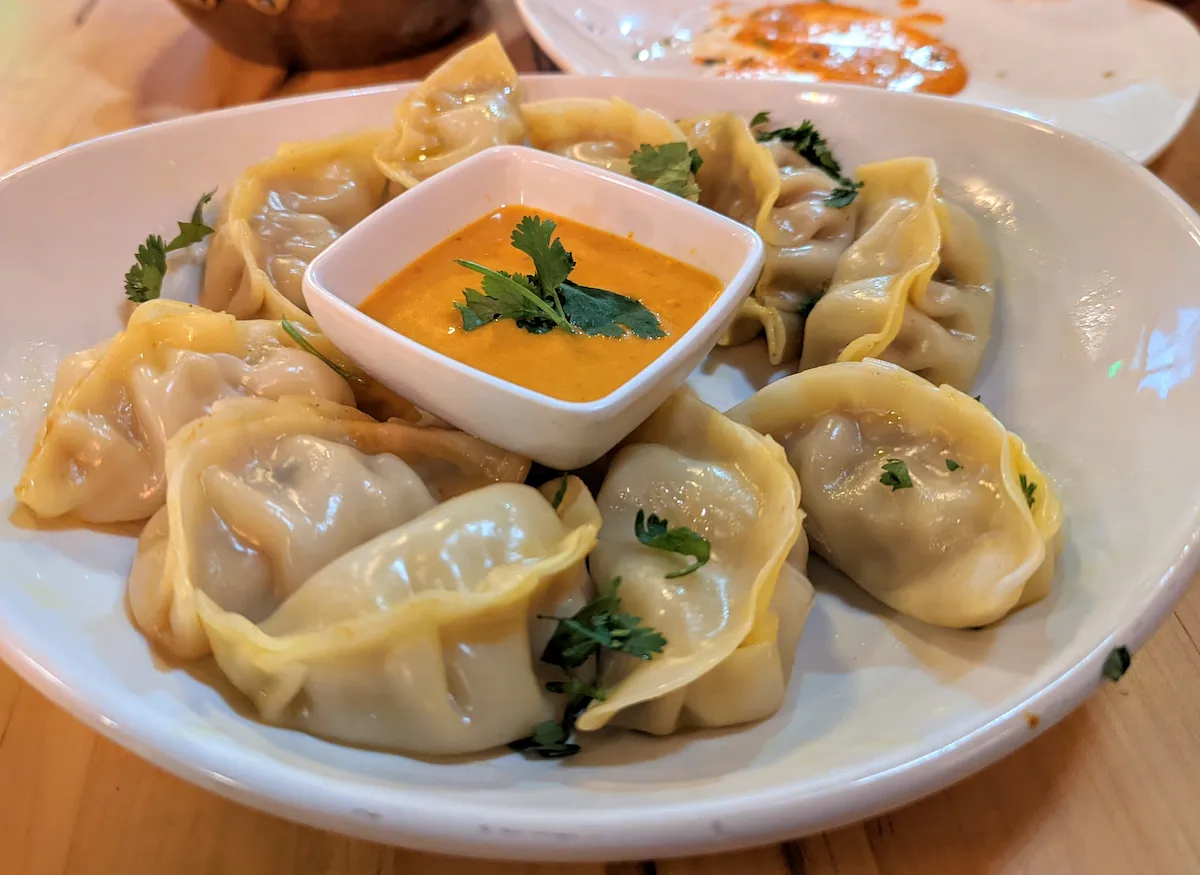 Momo – authentic Indian street food at SPICE ROOM Denver