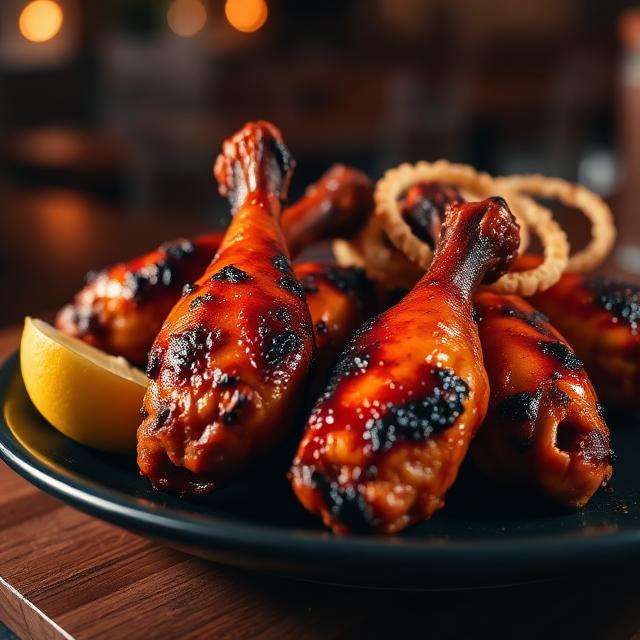 Never-Fried Tandoori Wings – Smoky wings grilled in tandoor. Best wings in Denver! Gluten-free. | SPICE ROOM Denver happy hour