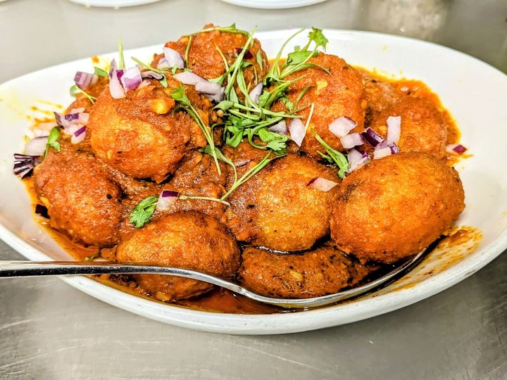 Bombay Potato (Aloo Masala) at SPICE ROOM Denver