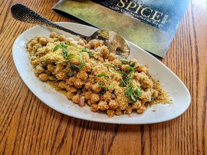 Chana Chaat at SPICE ROOM Denver