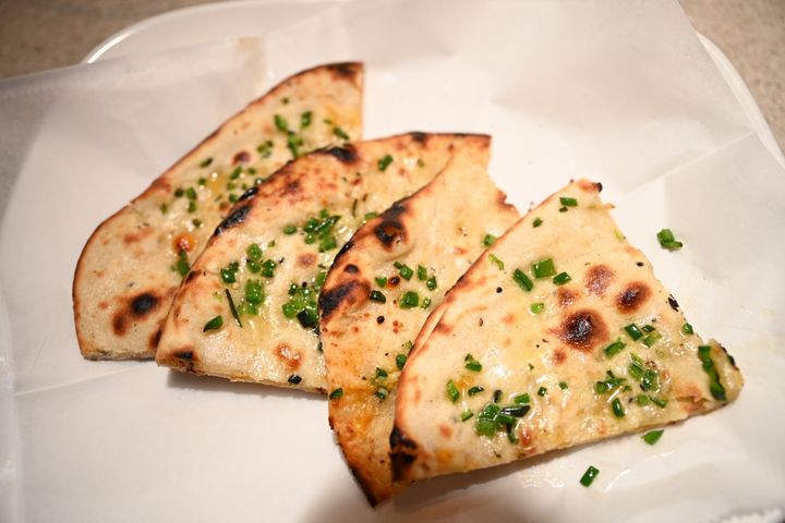 Jalapeño & Cheese Naan at SPICE ROOM Denver