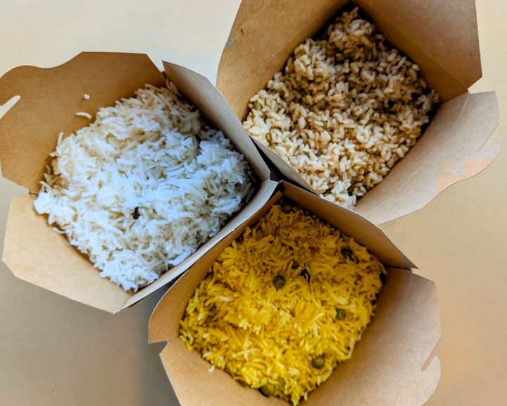 Extra Basmati Rice at SPICE ROOM Denver