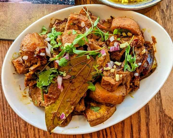 Kathal (Jackfruit) Curry at SPICE ROOM Denver