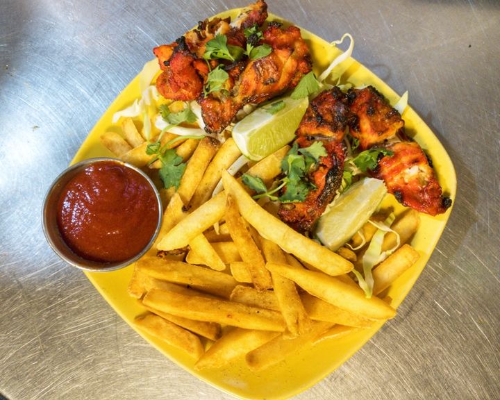 Kid's Chicken Wings & Fries at SPICE ROOM Denver