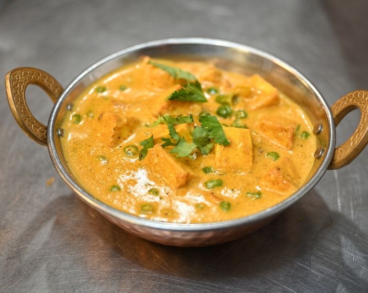 Matar Paneer (Green Peas & Homemade Cheese) at SPICE ROOM Denver