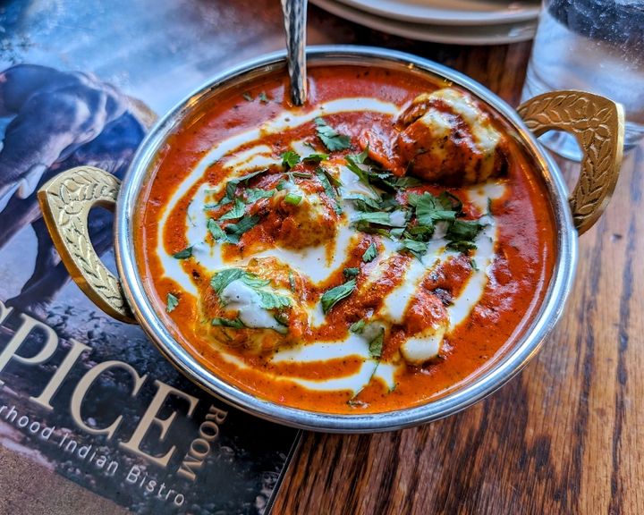 Meatball Butter Chicken at SPICE ROOM Denver