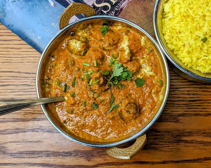 Methi Mushroom Masala at SPICE ROOM Denver