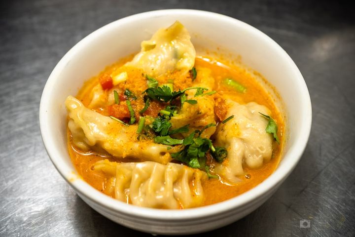 Momo Soup served at SPICE ROOM Denver