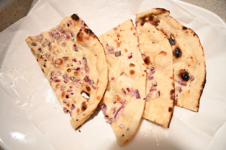Onion Naan (Kulcha) at SPICE ROOM Denver