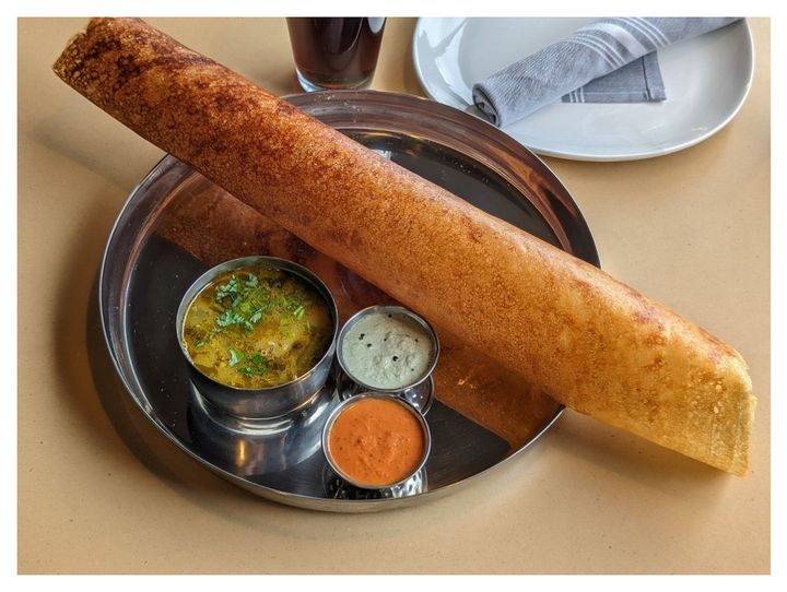 Plain Dosa served at SPICE ROOM Denver