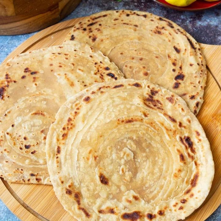 Panjabi Lachha Paratha (Whole Wheat) at SPICE ROOM Denver