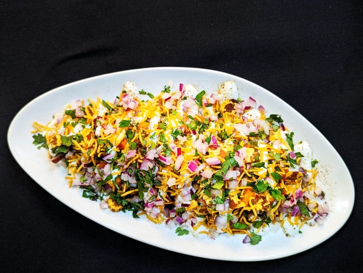 Sweet Potato Chaat (Shakarkadi ki Chaat) at SPICE ROOM Denver
