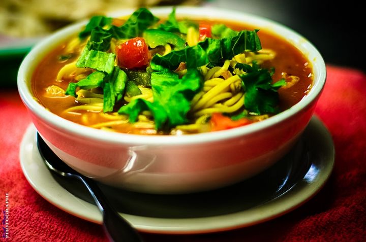 Thukpa (Noodles Soup) at SPICE ROOM Denver