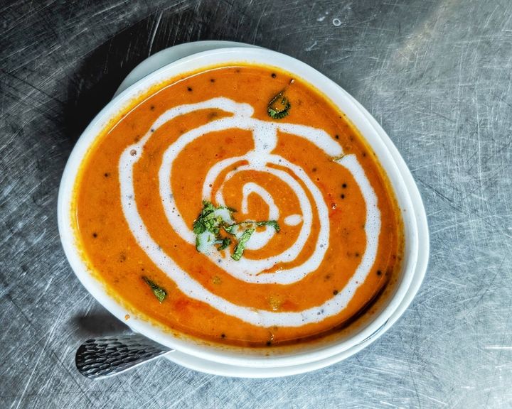 Creamy Tomato Soup at SPICE ROOM Denver