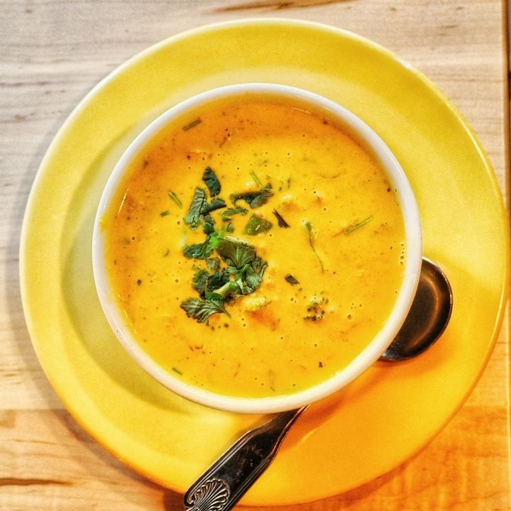 Vegetable Coconut Soup served at SPICE ROOM Denver